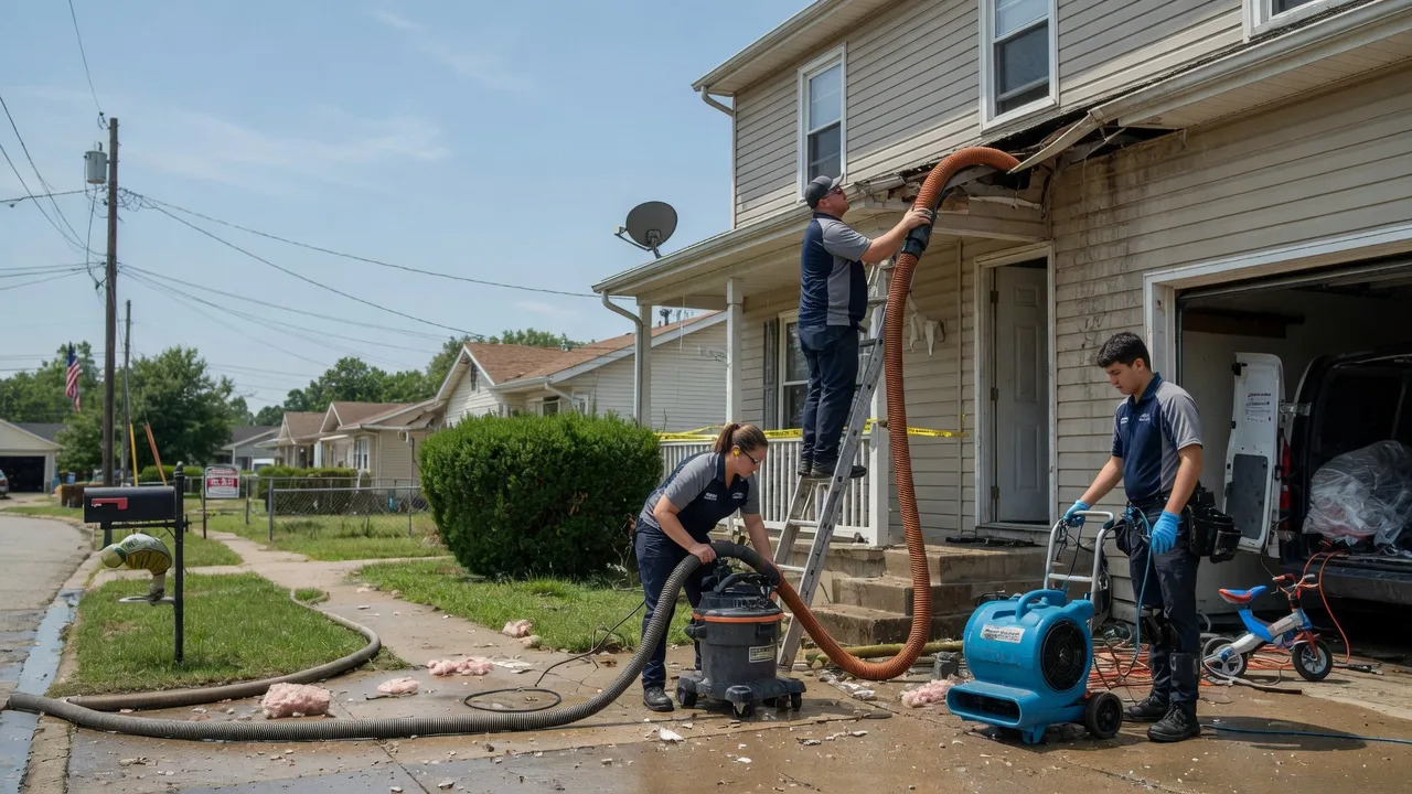 Water Damage Restoration in Charlottesville, IN near me